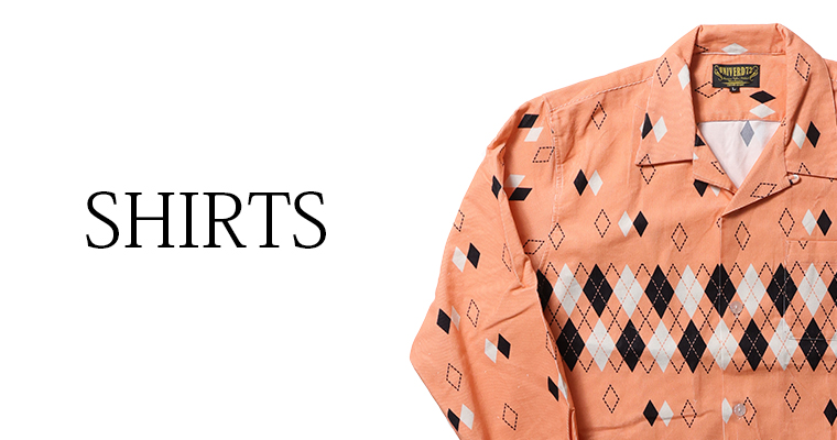 25AW UNIVERD72 シャツ